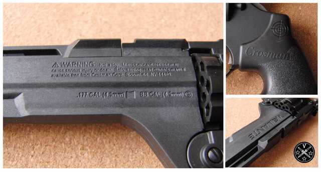 Надписи на револьвере