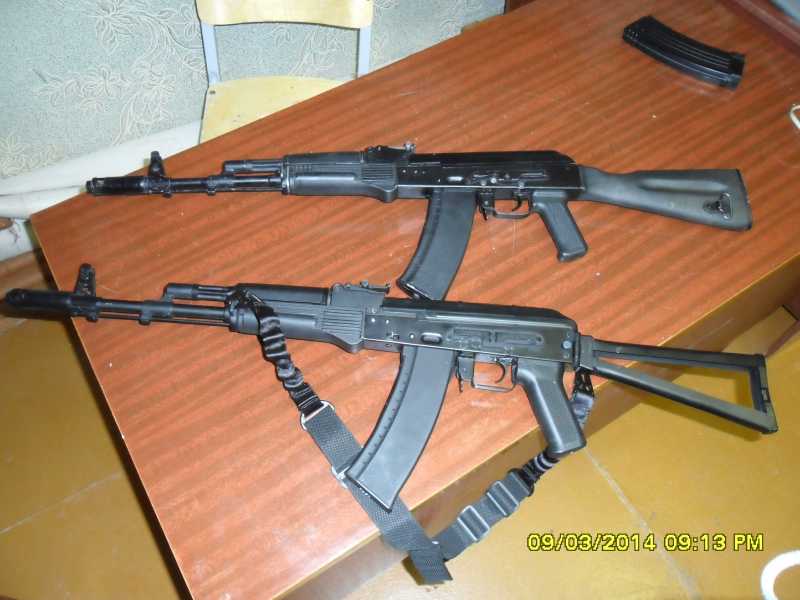 17)знакомство CM040 AKS-74M 