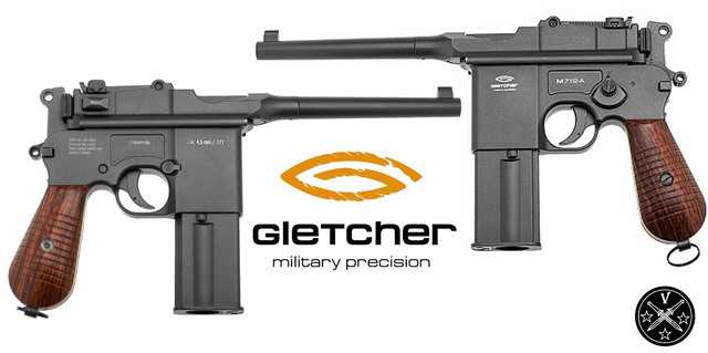 Пневматический Маузер Gletcher M712