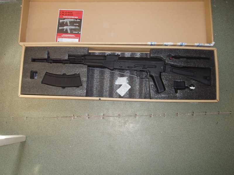 2)CYMA CM040C (АК-74М)