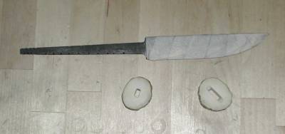 5)Как сделать рукоять ножа из бересты