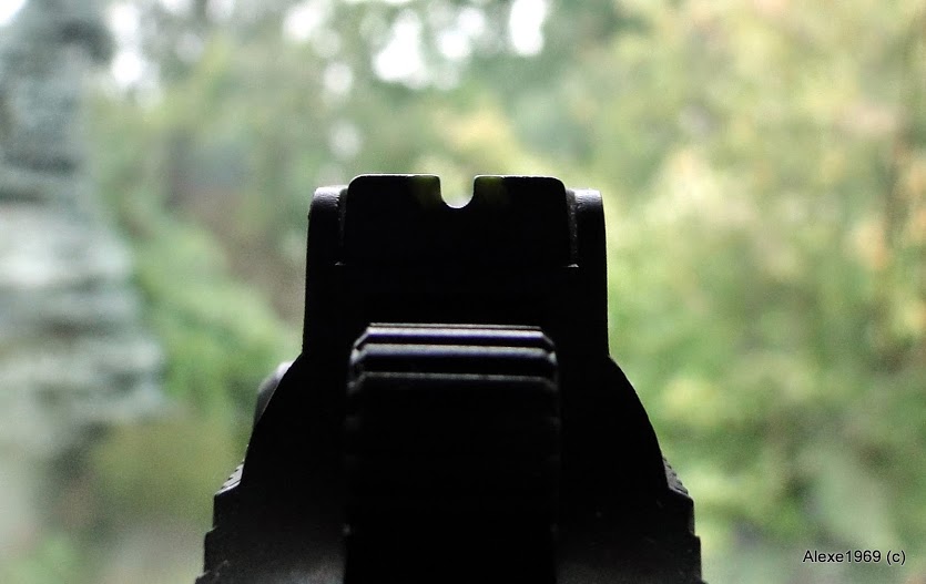 2)Пневматический пистолет Gletcher APS-P  - стрельба.