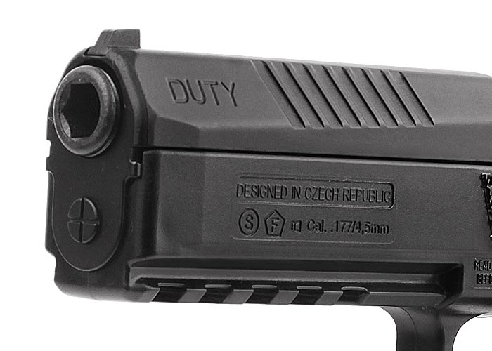 4)Пневматический пистолет ASG CZ P-09 Duty